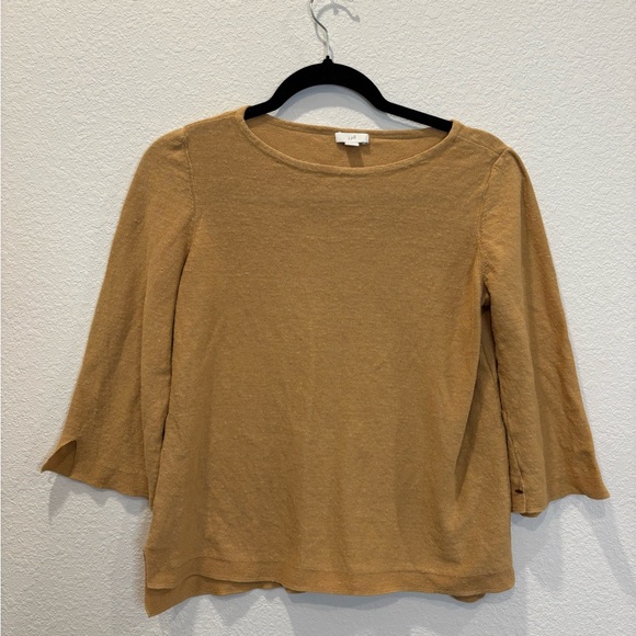 J. Jill Tops - J. Jill Women's Camel Long Sleeve Top